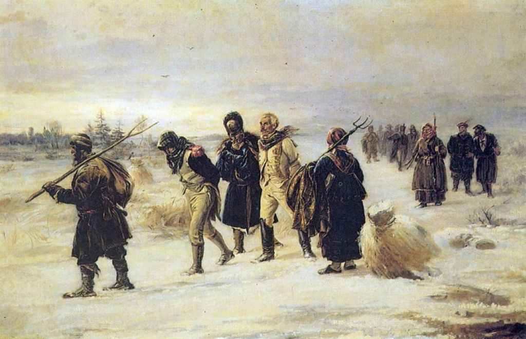 Год великого поражения. Прянишников эпизод из войны 1812 года. Прянишников в 1812 году картина. Отступление 1812 прянишников.