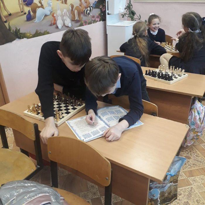 школьный шахматный кружок