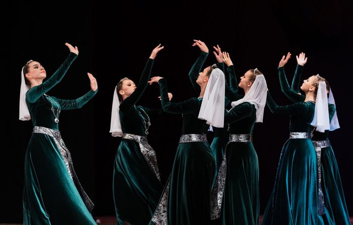 ОКТСТ Наш день отчетный концерт 2021 Армянский танец 1