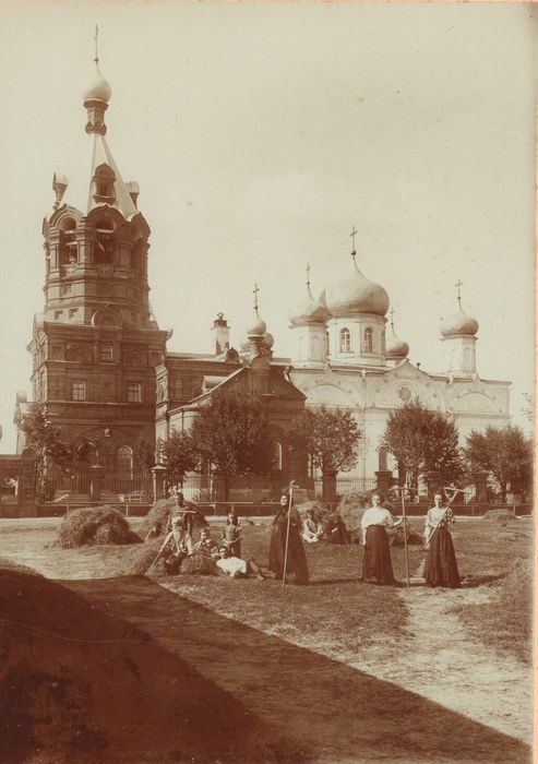 Троицкая церковь в с. Раменское Фото Д.Прилуцкого._1.07.1908 г