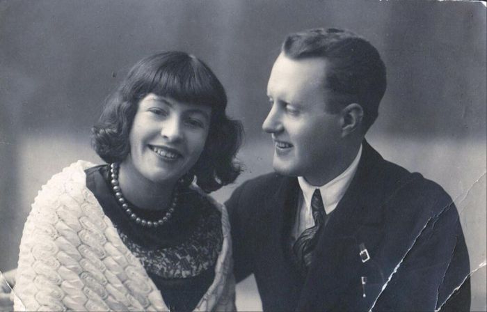 Владимир Фере (20.05.1902 - 02.09.1971) с женой - балериной Тамарой Петровной Владимировой (Фере) (1914 - 1989)